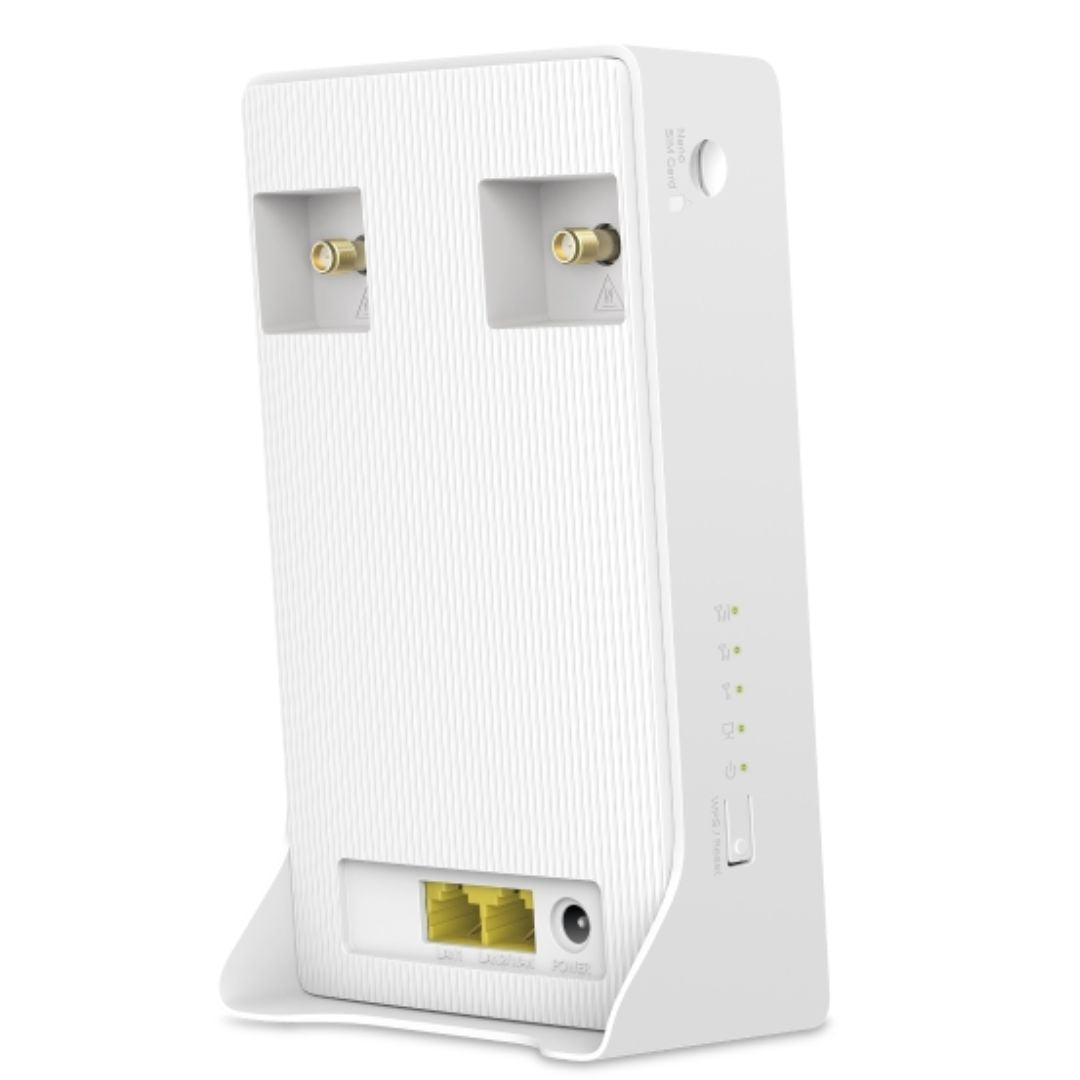 Mercusys N300 N 4G LTE Router, Wireless, 4G network, Cat 4 up to 150 Mbps, LAN/WAN Port, SIM Card Plug and Play, Stable & Strong Signal, WAN Connectio - Image 3
