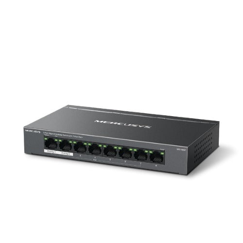 Mercusys MS108GP 8-Port Gigabit Desktop Switch with 7-Port PoE+, Up to 250 m - Image 2