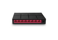Mercusys MS108G 8-Port Gigabit Desktop Switch, 8x Gigabit Ports, Compact Design, Plug N Play, Green Ethernet Technology - Image 2