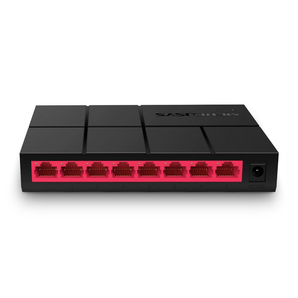 Mercusys MS108G 8-Port Gigabit Desktop Switch, 8x Gigabit Ports, Compact Design, Plug N Play, Green Ethernet Technology - Image 5