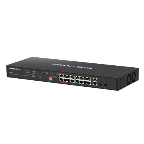 Mercusys MS120GP 20-Port Gigabit Rackmount Switch with 16-Port PoE+ - Image 1