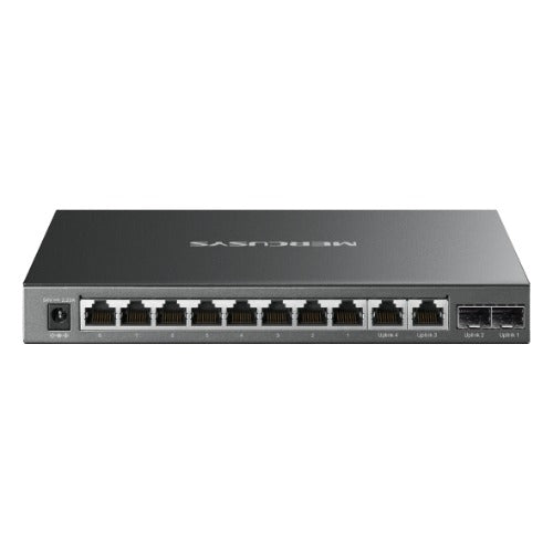Mercusys MS126CP 24-Port 10/100 Mbps + 2-Port Gigabit Rackmount Switch with 24-Port PoE+ - Image 1