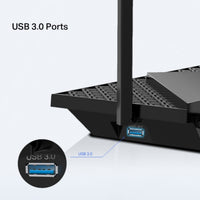 TP-Link Archer AX72 Pro AX5400 Multi-Gigabit WiFi 6 Router, 574 Mbps at 2.4 GHz + 4804 Mbps at 5 GHz, Beamforming, Smart Connect, Airtime Fairness - Image 3