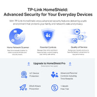 TP-Link Archer AX72 Pro AX5400 Multi-Gigabit WiFi 6 Router, 574 Mbps at 2.4 GHz + 4804 Mbps at 5 GHz, Beamforming, Smart Connect, Airtime Fairness - Image 4