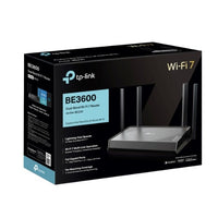 TP-Link Archer BE220 BE3600 Dual-Band Wi-Fi 7 Router(WIFI7) 688Mbps 2.4 GHz + 2882 Mbps  5 GHz,  4× external Antennas, 2.0 GHz Quad-Core CPU - Image 1