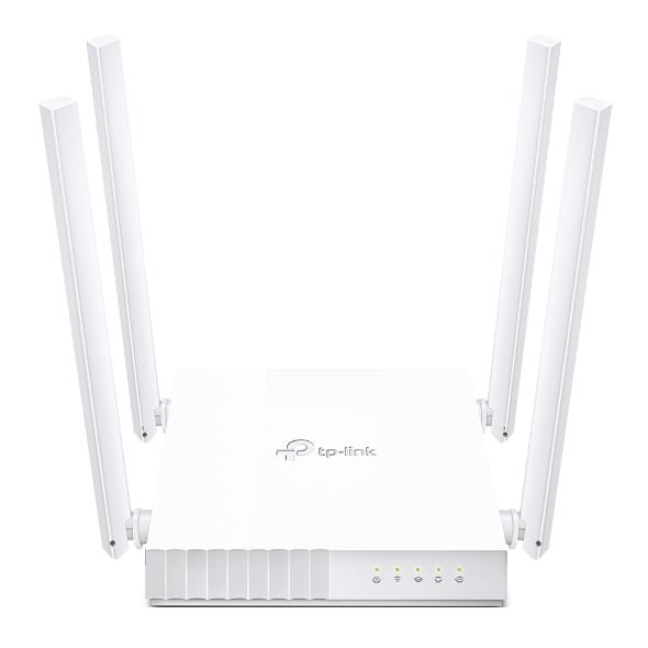 TP-Link Archer C24 AC750 Dual-Band Wi-Fi Router 2.4GHz 300Mbps 5GHz 433Mbps 4xLAN 1xWAN 4xAntennas, WPS, Router Access Point and Range Extender Modes - Image 2