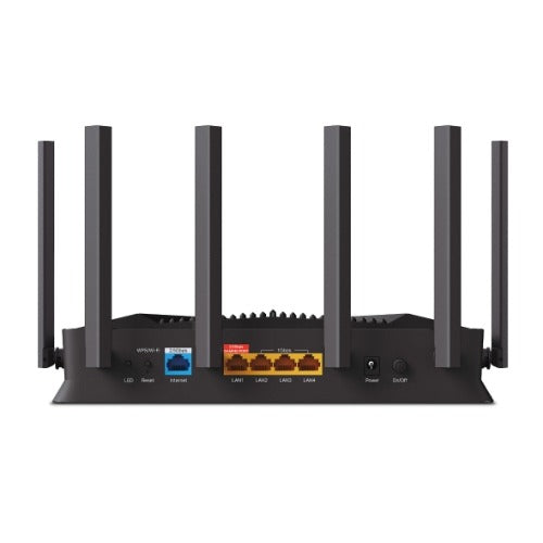 TP-Link Archer GE400 BE6500 Dual-Band Wi-Fi 7 Gaming Router (WIFI7) 688 Mbps at 2.4 GHz + 5765 Mbps at 5 GHz, 6× external Antennas, 2.0 GHz Quad-Core - Image 3