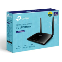 TP-Link Archer MR202 AC750 Wireless Dual Band 4G LTE Router 574Mbps @2.4GHz + 2402Mbps @5GHz + 2402Mbps @6GHz. 2× External SMA-F Antenna IntF - Image 1