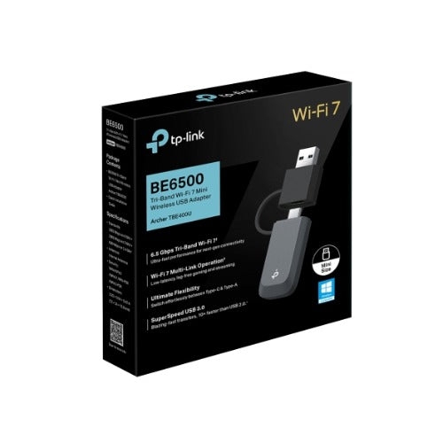 TP-Link Archer TBE400U BE6500 Tri-Band Wi-Fi 7 Mini Wireless USB Adapter - Image 5