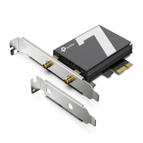 TP-Link Archer TBE550E BE9300 Wi-Fi 7 Bluetooth 5.4 PCIe Adapter, 6GHz@5760 Mbps, 5GHz@2880 Mbps, 2.4GHz@688 Mbps (wifi7) (NIC) - Image 3