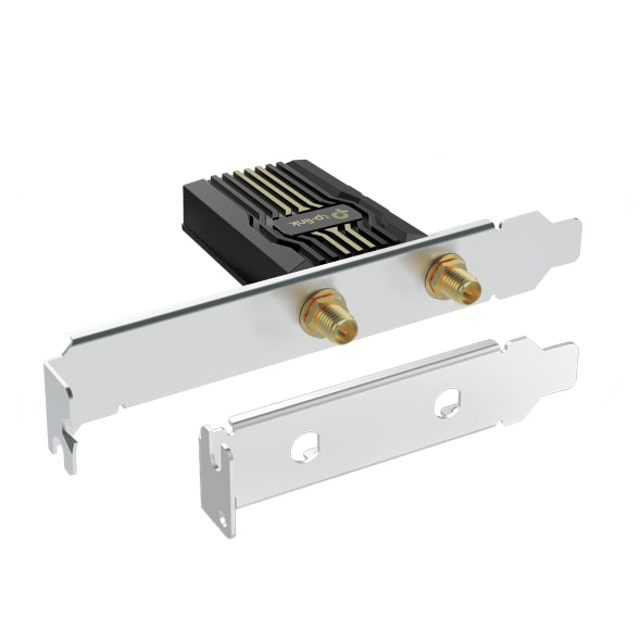 TP-Link Archer TBE552E BE9300 Wi-Fi 7 Bluetooth 5.4 PCIe Adapter, 5760 Mbps at 6 GHz + 2880 Mbps at 5 GHz + 688 Mbps at 2.4 GHz, 2× High Gain Tri-Band - Image 3