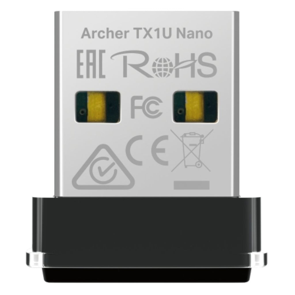 TP-Link Archer TX10UB Nano AX900 Nano Wi-Fi 6 Bluetooth 5.3 USB Adapter,  600 Mbps at 5 GHz + 287 Mbps at 2.4 GHz ,  Internal Antennas, USB 2.0 - Image 2