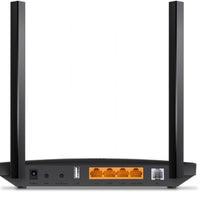 TP-Link Archer VR400 AC1200 Wireless VDSL/ADSL Modem Router 1.2Gbps 867Mbps @ 5GHz 300Mbps @ 2.4GHz 3xLAN 1xWAN 1xUSB 1xRJ11 - Image 3
