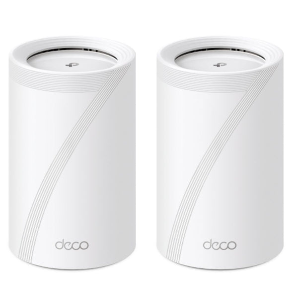 TP-Link Deco BE65(2-pack) BE11000 Whole Home Mesh Wi-Fi 7 System  (WIFI7)  574 Mbps at 2.4 GHz + 4320 Mbps at 5 GHz + 5760 Mbps at 6 GHz