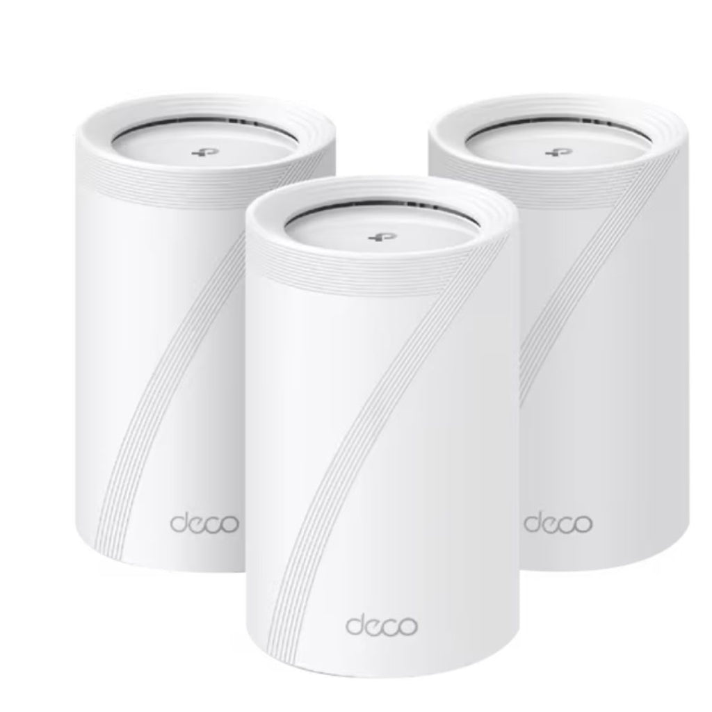 TP-Link Deco BE65(3-pack) BE11000 Whole Home Mesh Wi-Fi 7 System (WIFI7) , 574 Mbps at 2.4 GHz + 4320 Mbps at 5 GHz + 5760 Mbps at 6 GHz - Image 2