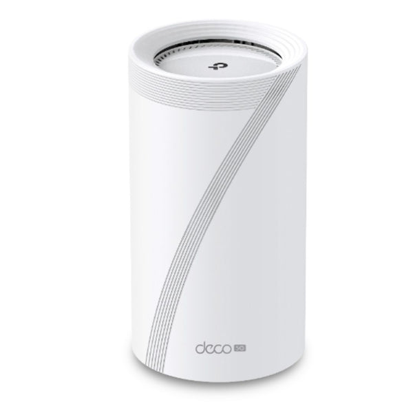 TP-Link Deco BE65-5G(1-pack) 5G BE9300 Tri-Band Whole Home Mesh Wi-Fi 7 Gateway (WIFI7)  574 Mbps at 2.4 GHz + 2880 Mbps at 5 GHz + 5760 Mbps at 6 GHz