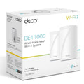 TP-Link Deco BE65 Pro(2-pack) BE11000 Whole Home Mesh WiFi 7 System, 688 Mbps at 2.4 GHz + 4320 Mbps at 5 GHz + 5760 Mbps at 6 GHz - Image 1