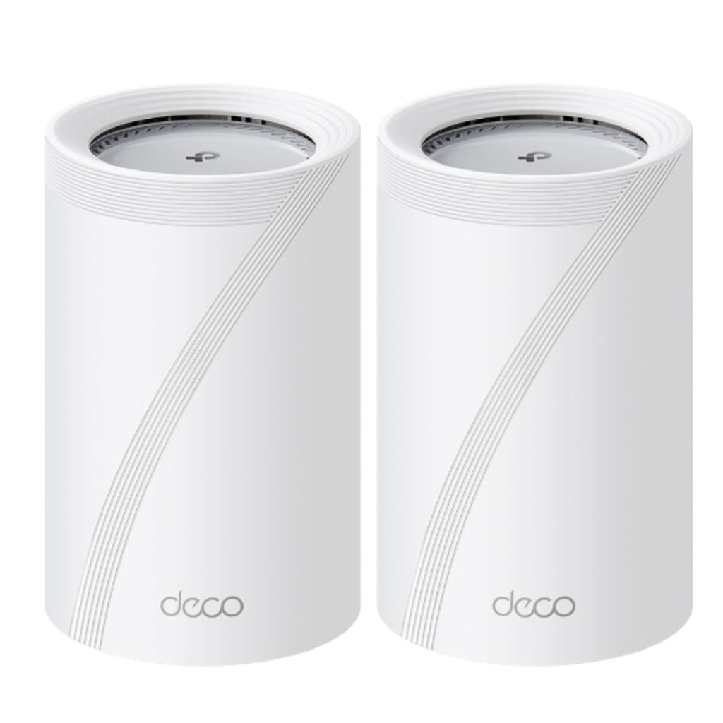TP-Link Deco BE65 Pro(2-pack) BE11000 Whole Home Mesh WiFi 7 System, 688 Mbps at 2.4 GHz + 4320 Mbps at 5 GHz + 5760 Mbps at 6 GHz - Image 2