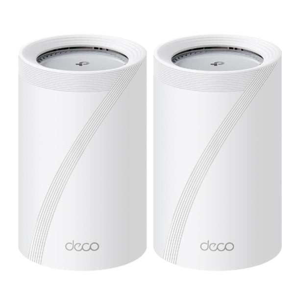TP-Link Deco BE65 Pro(2-pack) BE11000 Whole Home Mesh WiFi 7 System, 688 Mbps at 2.4 GHz + 4320 Mbps at 5 GHz + 5760 Mbps at 6 GH