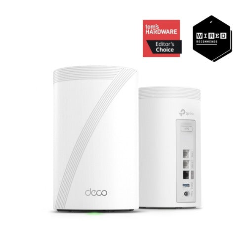 TP-Link Deco BE68 BE14000 Tri-Band Whole Home Mesh Wi-Fi 7 System (1-pack)  688 Mbps at 2.4 GHz + 4324 Mbps at 5 GHz + 8647 Mbps at 6 GHz - Image 4