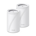 TP-Link Deco BE68 BEBE 14000 Tri-Band Whole Home Mesh Wi-Fi 7 System(2-pack) BE14000, Wi-Fi 7, Tri-Band 6/5/2.4GHz, AI Mesh, 8 antennas, 10G+2.5G LAN - Image 1