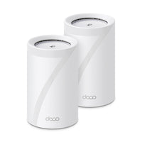TP-Link Deco BE68 BEBE 14000 Tri-Band Whole Home Mesh Wi-Fi 7 System(2-pack) BE14000, Wi-Fi 7, Tri-Band 6/5/2.4GHz, AI Mesh, 8 antennas, 10G+2.5G LAN - Image 1