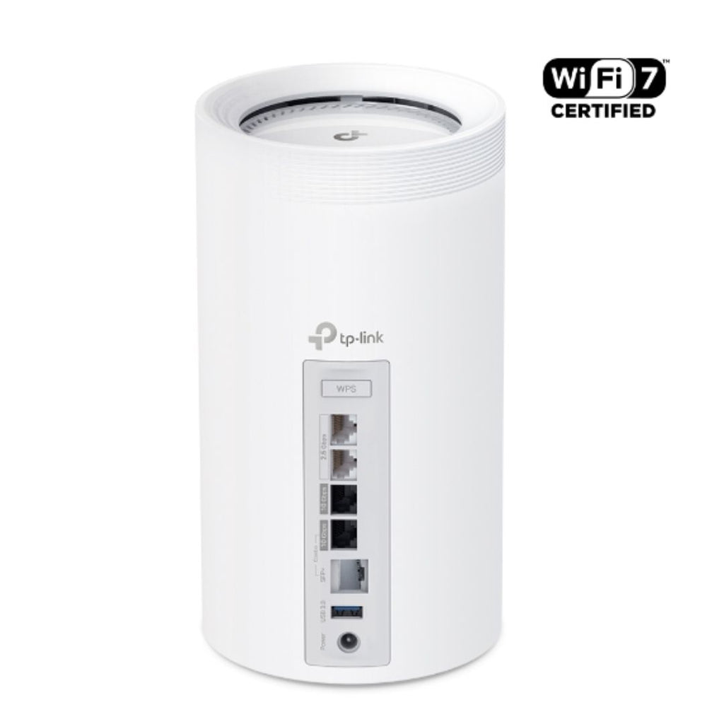 TP-Link Deco BE85(1-pack) BE22000 Tri-Band Whole Home Mesh Wi-Fi 7 System (WIFI7), 1376 Mbps at 2.4 GHz + 8640 Mbps at 5 GHz + 11520 Mbps at 6 GHz - Image 2