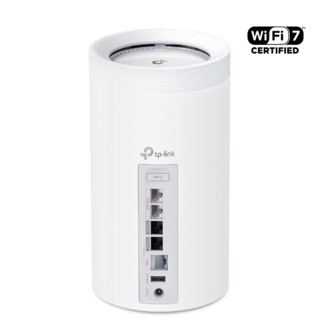 TP-Link Deco BE85(1-pack) BE22000 Tri-Band Whole Home Mesh Wi-Fi 7 System (WIFI7), 1376 Mbps at 2.4 GHz + 8640 Mbps at 5 GHz + 11520 Mbps at 6 GHz - Image 2