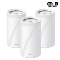 TP-Link Deco BE85(3-pack) BE22000 Tri-Band Whole Home Mesh Wi-Fi 7 System (WIFI7) 1376 Mbps at 2.4 GHz + 8640 Mbps at 5 GHz + 11520 Mbps at 6 GHz - Image 2