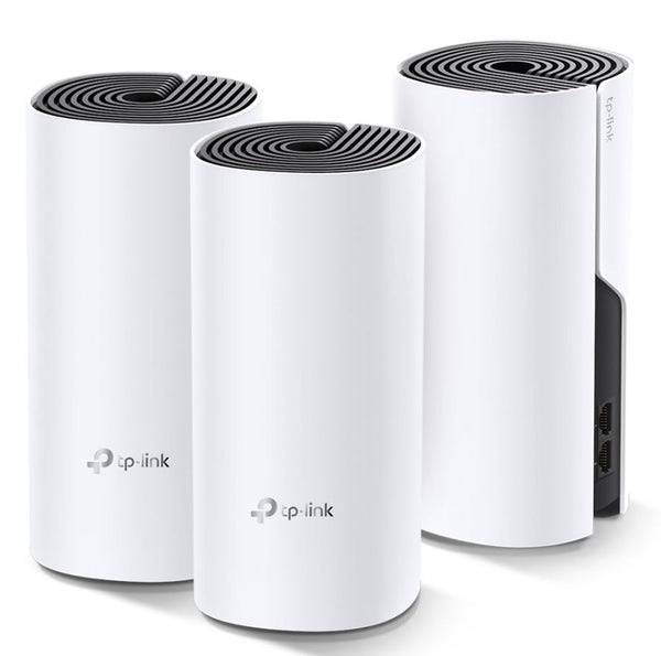 TP-Link Deco M4 (3-pack)  AC1200 Whole Home Mesh Wi-Fi (3-Pack), Up to 1167 Mbps, Parental Controls, Seamless AI Roaming, Gaming & Streaming, Smart Ho