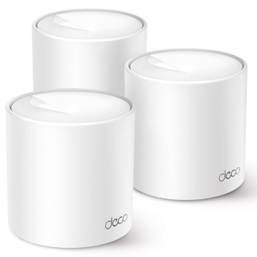 TP-Link Deco X1500(3-pack)  AX1500 Whole Home Mesh Wi-Fi 6 System, 300 Mbps at 2.4 GHz + 1201 Mbps at 5 GHz - Image 2