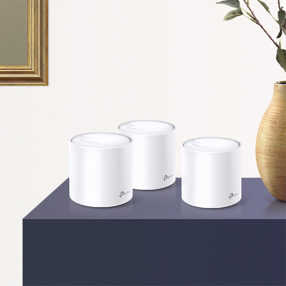 TP-Link Deco X20(3-pack) AX1800 Whole Home Mesh Wi-Fi System, Up To 530 sqm Coverage, WIFI6,1201Mbps @ 5Ghz, 574Mbps @ 2.4 GHz OFDMA, MU-MIMO (WIFI6) - Image 3