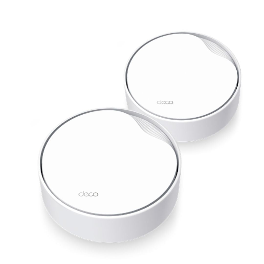 TP-Link Deco X50-PoE(2-pack) AX3000 Whole Home Mesh WiFi 6 System with PoE,  574 Mbps at 2.4 GHz + 2402 Mbps at 5 GHz - Image 2