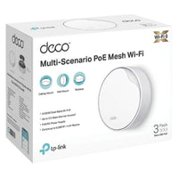 TP-Link Deco X50-PoE(3-pack) AX3000 Whole Home Mesh WiFi 6 System with PoE,  574 Mbps at 2.4 GHz + 2402 Mbps at 5 GHz - Image 2