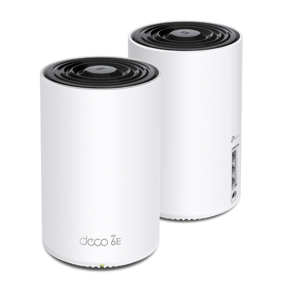 TP-Link Deco XE75 AXE5400 Tri-Band Mesh Wi-Fi 6E System (2-pack) 574 Mbps at 2.4 GHz + 2402 Mbps at 5 GHz + 2402 Mbps at 6 GHz - Image 2