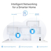 TP-Link Deco XE75 Pro(2-pack)) AXE5400 Tri-Band Mesh Wi-Fi 6E System, 574 Mbps at 2.4 GHz + 2402 Mbps at 5 GHz + 2402 Mbps at 6 GHz - Image 4