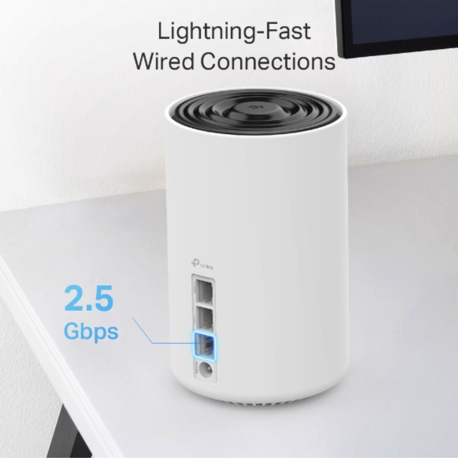 TP-Link Deco XE75 Pro(3-pack) AXE5400 Tri-Band Mesh Wi-Fi 6E System, 574 Mbps at 2.4 GHz + 2402 Mbps at 5 GHz + 2402 Mbps at 6 GHz - Image 3
