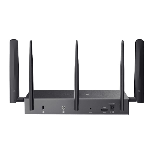TP-Link DR3650v-4G Omada 4G+ Cat6 AX3000 Wi-Fi 6 Gigabit Desktop DSL Gateway, 574Mbps@2.4GHz + 2402Mbps@5GHz(HE160), VDSL2 350 350/60, VoIP Triple Wan - Image 2