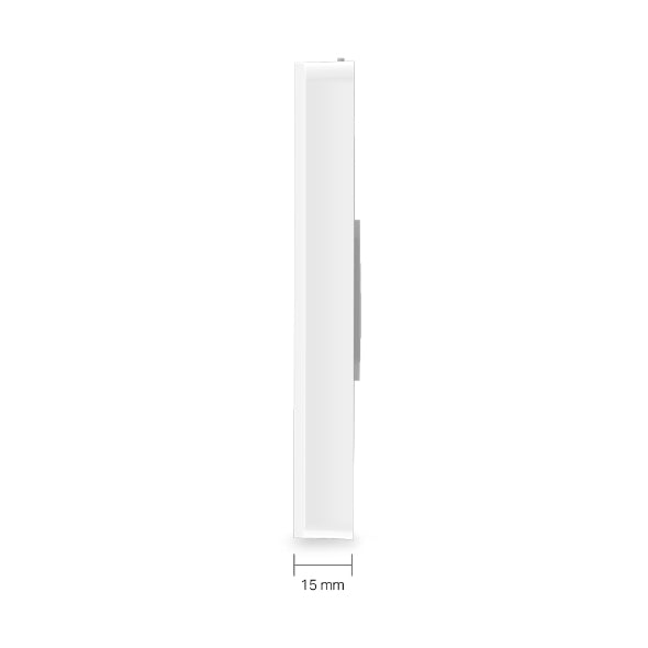 (E)TP-Link EAP235-Wall Omada  AC1200 Dual Band Gigabit Wall-Plate Access Point, MediaTek, 867Mbps at 5GHz + 300Mbps at 2.4GHz, 4 10/100/1000Mbps LAN - Image 2