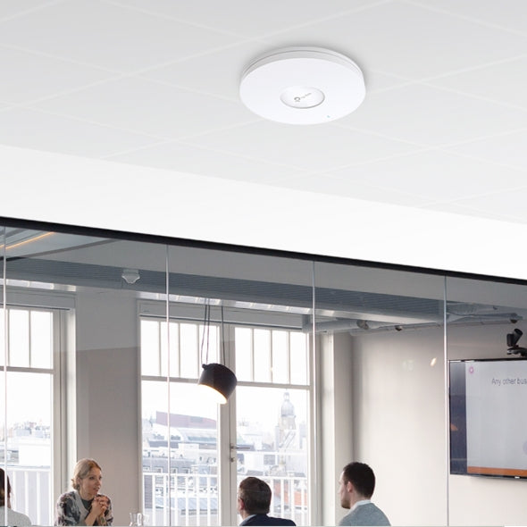TP-Link EAP610 Omada AX1800 Wireless Dual Band Ceiling Mount Access Point, WiFi 6, 1201 Mbps 5GHz, Omada, Centralised Cloud, PoE+ Powered - Image 4