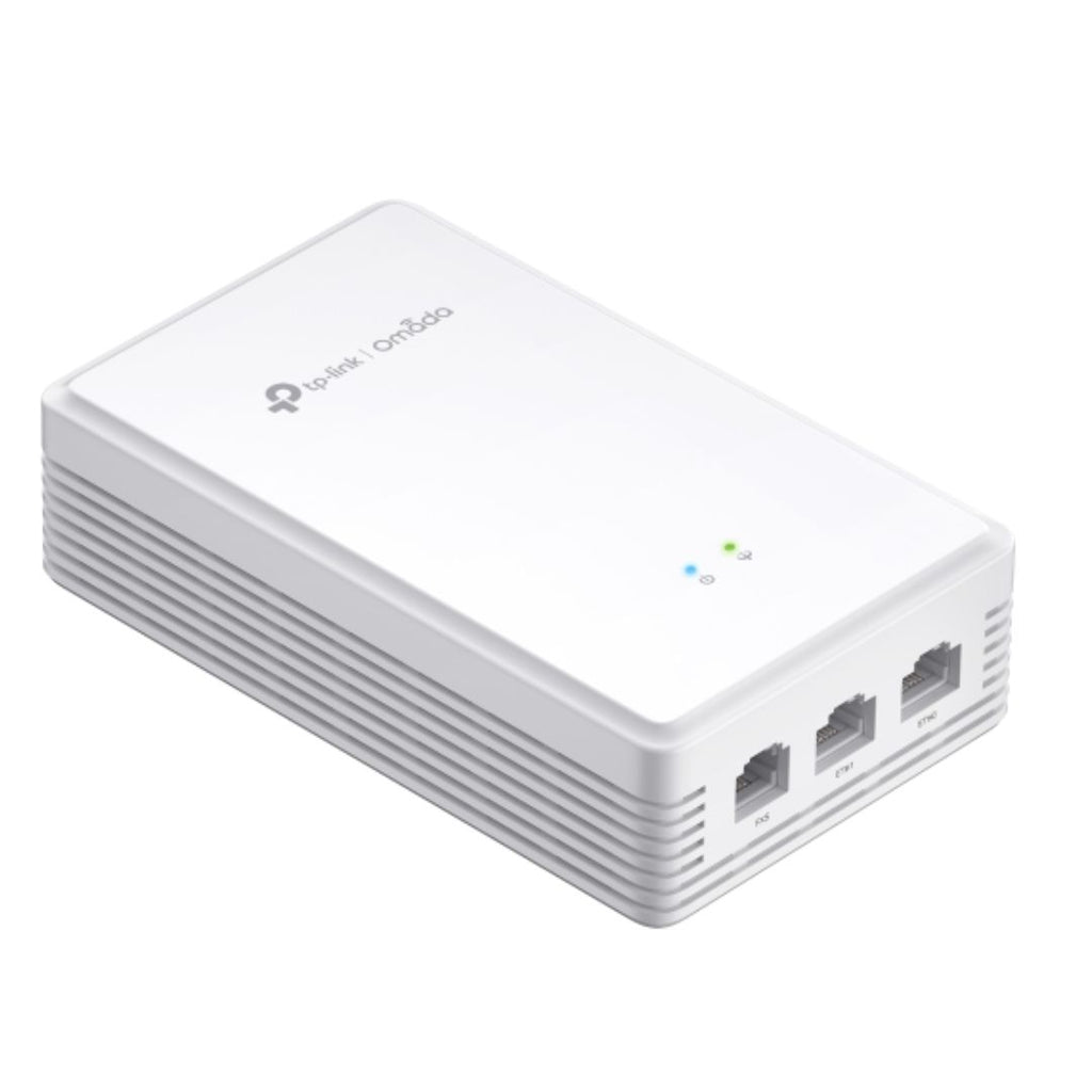 TP-Link EAP615GP-Wall Omada AX1800 Wi-Fi 6 Wall Plate GPON Access Point, 574Mbps at  2.4 GHz + 1201 Mbps at 5 GHz, AC Power, 4×Internal Antennas, MU-M - Image 2