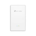 TP-Link EAP625GP-Wall Omada AX1800 Wi-Fi 6 Wall Plate GPON Access Point, 574Mbps at  2.4 GHz + 1201 Mbps at 5 GHz, AC Power, Poe Out,4×Internal Antenn - Image 1