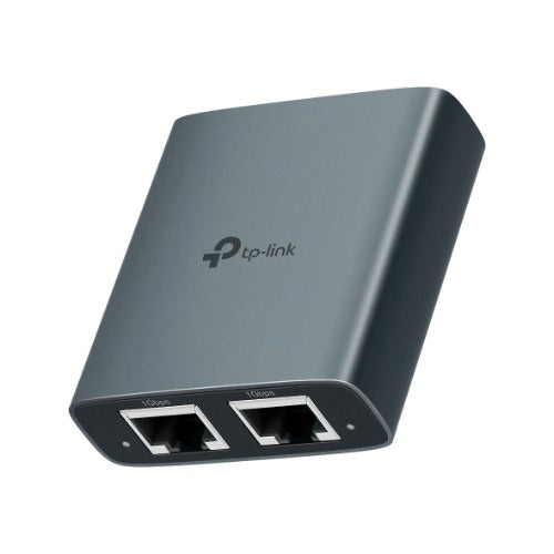 TP-Link EH210 1 to 2 Gigabit Ethernet Splitter, 1Gbps , 3 × RJ45 1Gbps Ports, 1 × USB-C Power Supply Port, Aluminum Alloy Case - Image 2