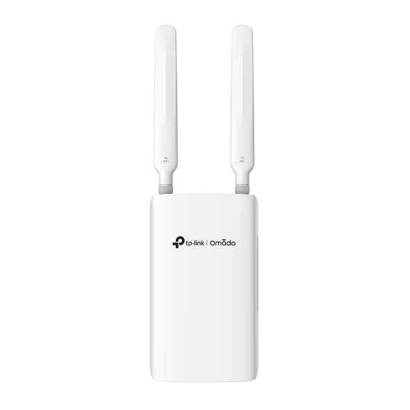 TP-Link ER703WP-4G-Outdoor Omada 4G+ Cat6 AX3000 Wi-Fi 6 Outdoor/Indoor Gateway, 574Mbps at 2.4 GHz + 2402 Mbps at 5 GHz (HE160) Wi-Fi Speed, 300 - Image 1