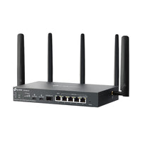 TP-Link ER706W-4G Omada 4G+ Cat6 AX3000 Gigabit VPN Router, 4G+, Dual Band Wi-fi 6, 6 Gigabit Ports (5 RJ45+1 SFP), 5 High-Gain Detach Ant. - Image 4