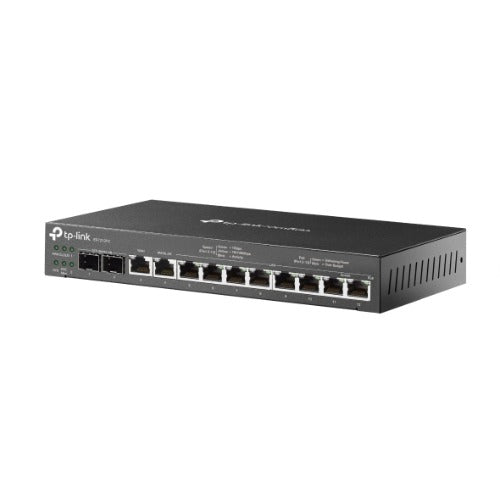 TP-Link ER7212PC Omada 3-in-1 Gigabit VPN Router Integrates Router, POE+ Output & Omada Mgt. Control up to 10 EAPs. VPN, 4 WAN Ports, 110W Budget - Image 3
