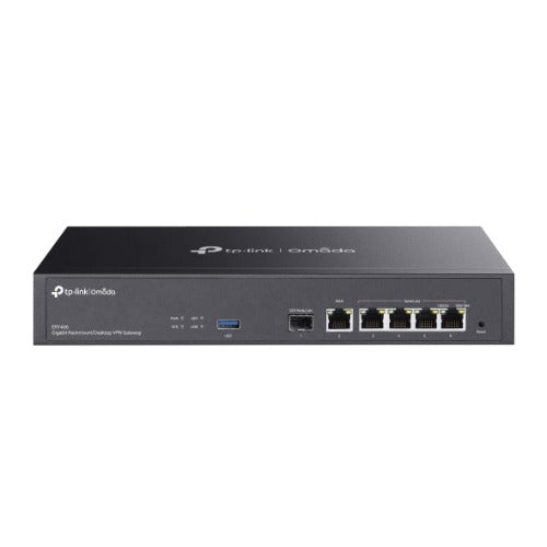TP-Link ER7406 Omada Gigabit Rackmount/Desktop VPN Gateway, 1x Gigabit SFP WLAN/LAN, 5x Gigabit RJ45, 1x USB3.0, Load Balance, High Security VPN - Image 1