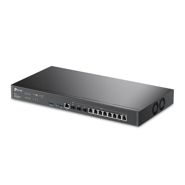 TP-Link ER8411 Omada VPN Router with 10G Ports , 1× 10G SFP+ WAN Port, 1× 10G SFP+ WAN/LAN Port,1× Gigabit SFP WAN/LAN Port, 8× Gigabit RJ45 WAN/LAN P