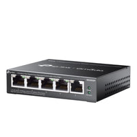 TP-Link ES205GP Omada 5-Port Gigabit Easy Managed Switch with 4-Port PoE+, PoE Auto Recovery, VLAN, QoS, IGMP Snooping, Loop Prevention, Port Isolatio - Image 3