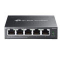 TP-Link ES205GP Omada 5-Port Gigabit Easy Managed Switch with 4-Port PoE+, PoE Auto Recovery, VLAN, QoS, IGMP Snooping, Loop Prevention, Port Isolatio - Image 1